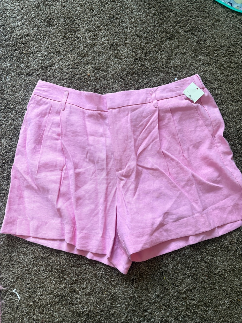 a new day Light Pink Tailored High-Waist Shorts